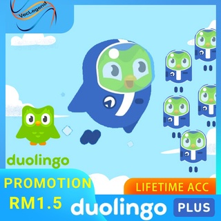 Duolingo Plus P.re Acc | iOS | Android | PC | MacOS | iPadOS