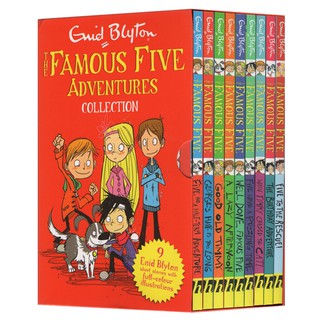 💖💖 พร้อมส่ง!! Famous Five โดย Enid Blyton ชุด 9 เล่ม 💖💖