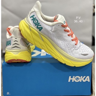 Hoka รองเท้าผ้าใบผูกเชือกพร้อมกล่อง