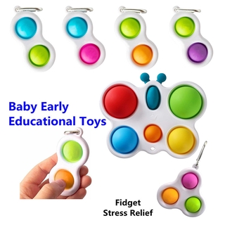 Pop It Simple Dimple Fidget Kids Adult Men Decompression Finger Toys Stress Relief