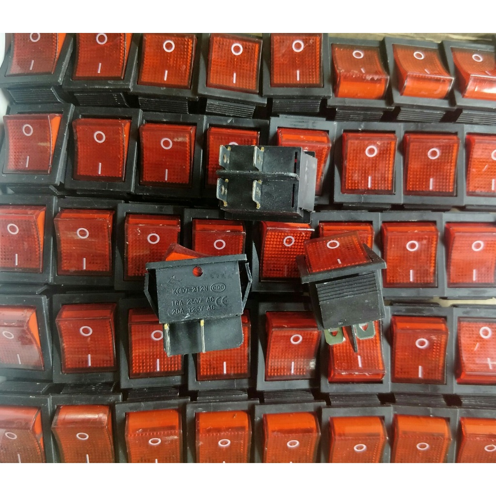 5ชิ้น-สวิทซ์แลมป์-ขนาดใหญ่-มีไฟสีแดง4ขา-kcd7-212n-on-off-rocker-switch