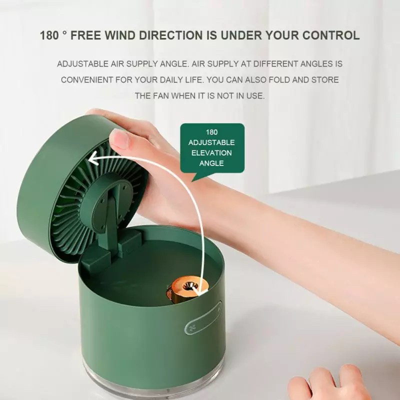 พร้อมส่ง-fan-d22-portable-usb-fan-cooler-air-humidifier-พัดลมไอน้ำ-พัดลม-พัดลมพกพา-พัดลมไร้สาย