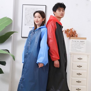 ภาพขนาดย่อของภาพหน้าปกสินค้าใหม่ล่าสุด EVA เสื้อกันฝนทูโทน เสื้อกันฝนแฟชั่น สไตล์เกาหลี จากร้าน ygadget บน Shopee