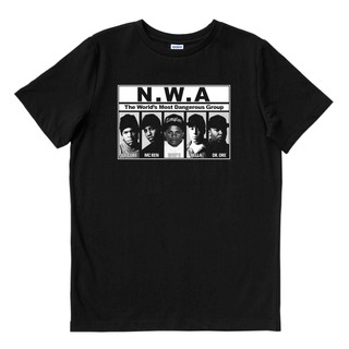 เสื้อยืดโอเวอร์ไซส์Nwa - กลุ่มอันตราย | เสื้อยืด พิมพ์ลายวงดนตรี | เพลงเมอร์ช | Unisex | เพลงเมอร์ช | ฮิปฮอปแร็ปS-4XL