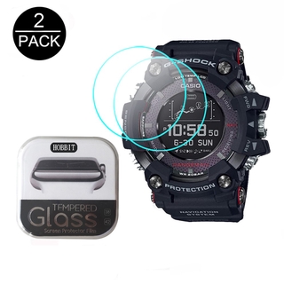 กระจกนิรภัยกันรอยหน้าจอ 9 H 2 ชิ้นสําหรับ Casio G - Shock Gpr - B1000 Grb - 100 Sgw - 100 Gwg - 1000 Gwg - 100 Gts - B200