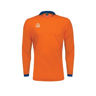 EGO SPORT EG1014 เสื้อฟุตบอลคอกลมแขนยาว สีส้ม