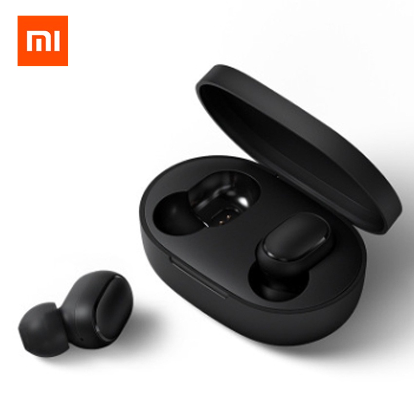 ภาพหน้าปกสินค้าหูฟังบลูทูธไร้สาย Xiaomi Redmi AirDots กล่องฟ้า หูฟังไร้สาย  หูฟัง xiaomi bluetooth True Wireless 5.0 TWS จากร้าน aa0857a บน Shopee