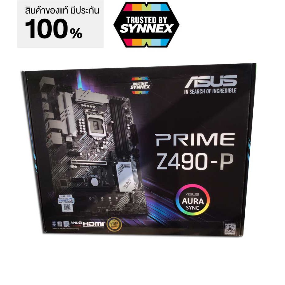 Asus เมนบอร์ด PRIME Z490P Chipset Intel Z490 (6slot PCIe) ที่ดีที่สุด