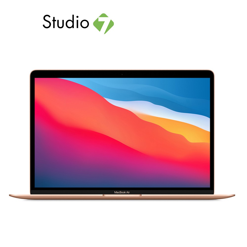 ภาพหน้าปกสินค้าApple MacBook Air 13: M1 chip 8C CPU/7C GPU/8GB/256GB by Studio7