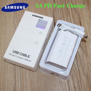 สายชาร์จ 5A PD USB C เป็น USB C 25w ชาร์จไวมาก สําหรับ Galaxy S22 S21 S20 Note 20 Ultra Tab S7 FE S8 Z Flip 4 3 2