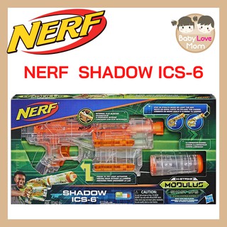 "ของแท้ 100%" ปืน Nerf Modulus Shadow ICS-6 สินค้าใหม่ ลิขสิทธิ์แท้