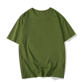 ผ้าฝ้ายแขนสั้นTเสื้อผู้ชายภายในกองทัพสีเขียวแขนสั้นเสื้อ bottoming ลมทหาร