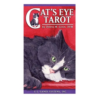 ภาพหน้าปกสินค้าไพ่ทาโรต์ Cat Eye ขนาด 12x7 ซม. สําหรับเล่นเกม ซึ่งคุณอาจชอบราคาและรีวิวของสินค้านี้