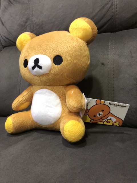 ตุ๊กตาหมีริลัคคุมะ-rilakkuma-ท่านั่ง-ขนาด-22-cm