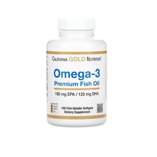 ภาพขนาดย่อสินค้าCalifornia Gold Nutrition ~ น้ำมันปลา Omega-3 , Premium Fish Oil