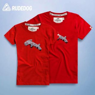 Rudedog เสื้อยืด รุ่น Big 2019 สีแดง