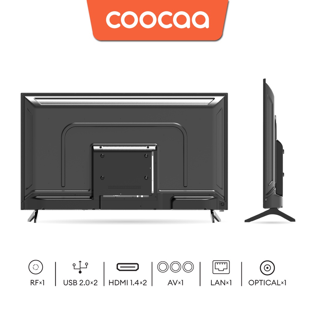 ภาพสินค้าCOOCAA 42S3G ทีวี 42 นิ้ว Inch Android TV LED TV Youtube Built-In FHD Television จากร้าน coocaa_official บน Shopee ภาพที่ 2