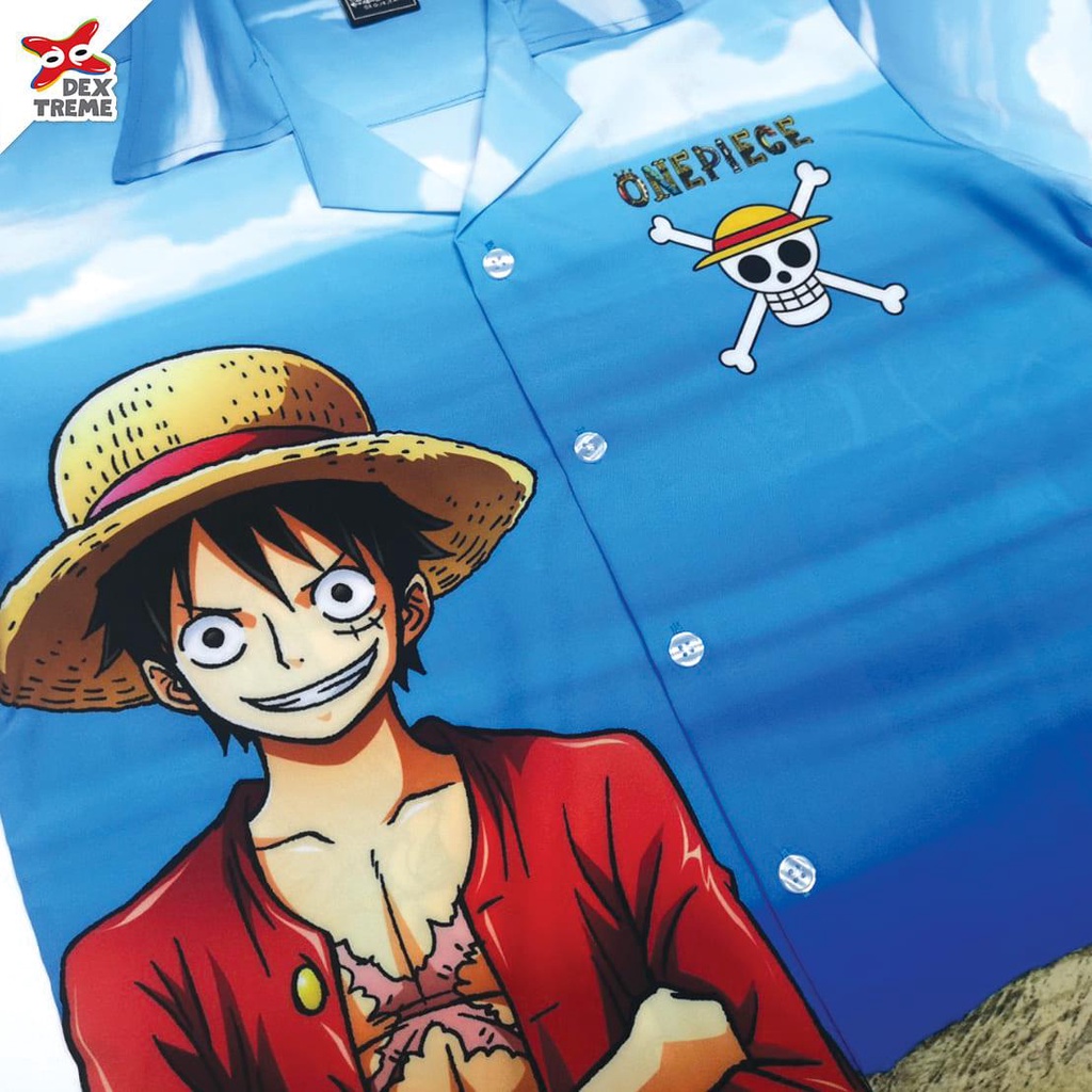 เสื้อฮาวายวันพีซ-hawaii-shirt-one-piece-1308-luffy