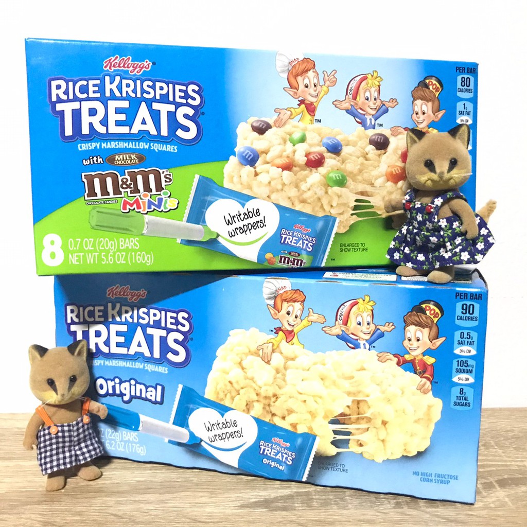 Kellogg’s Rice Krispies Treats Original M&Mนำเข้าพร้อมส่ง มีให้เลือก2 ...