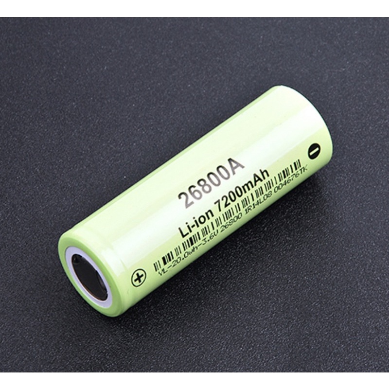 ถ่านli-ion-ขนาด26800a-3-6v-7200mah-ไฟแรง-1-ก้อน