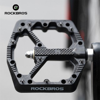 Rockbros ที่เหยียบเท้าจักรยาน Mtb Bmx ไนล่อนกันน้ําน้ําหนักเบา