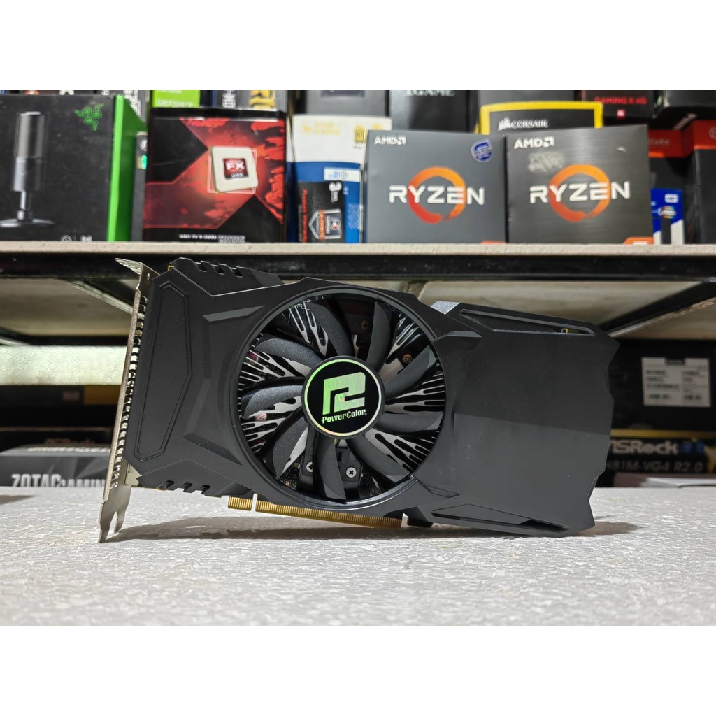 การ์ดจอ(graphic card) Powercolor RX460 2GB DDR5 (ไม่ต่อไฟเพิ่ม ...