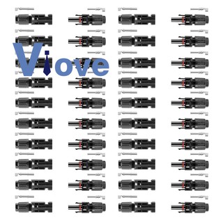 20 Pair MC4 Male / Female Solar Panel Cable Connector for Better