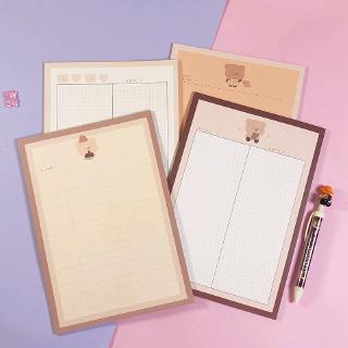 กระดาษโน๊ตลายการ์ตูนน่ารัก cub b 5