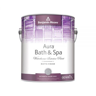 สีทาห้องน้ำเกรดพรีเมียมผิวด้าน รุ่น Aura Bath & Spa - Matte (532) ยี่ห้อ เบนจามินมอร์ Benjamin Moore สีทาภายใน