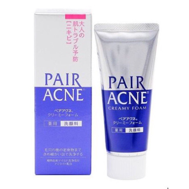 pair-acne-creamy-foam-ครีมโฟมล้างหน้ารักษาสิว