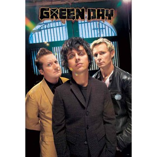 โปสเตอร์ รูปถ่าย วงดนตรี ร็อค กรีนเดย์ Green Day 1986 POSTER 24”x35” Inch American Punk Rock Alternative Pop Band V4