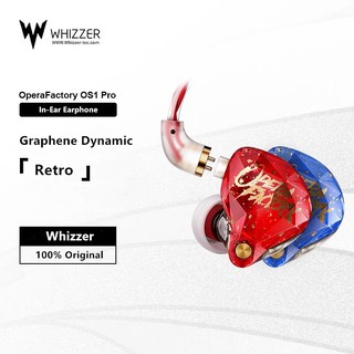 Whizzer OperaFactory OS1 Pro OS1 ชุดหูฟังอินเอียร์ ไดนามิก 10 มม. พร้อมสายเคเบิล 5N OFC