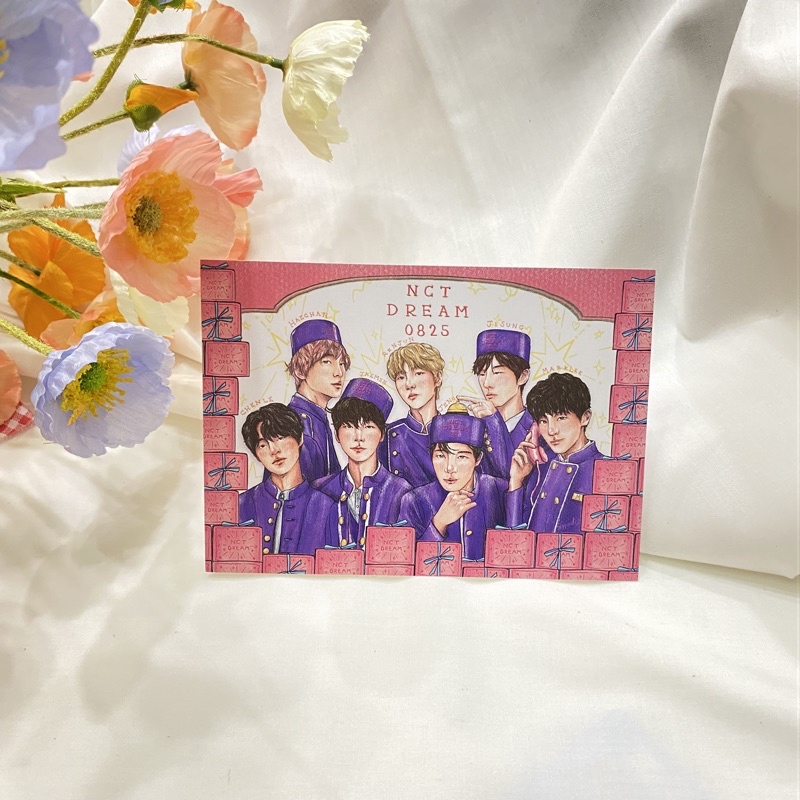 hotel-the-dream-nct-fanart-โฮเทล-เดอะ-ดรีม-แฟนอาร์ท-postcard-poster-keyring-keychain