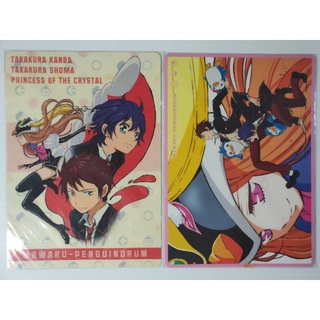 แผ่นรองเขียนอนิเมะ MAWARU-PENGUINDRUM(18×25.5cm.)