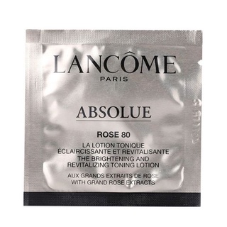 โลชั่นกุหลาบเพื่อผิวหน้าเปล่งปลั่ง และอ่อนเยาว์Lancôme Absolue Rose 80 ขนาด1ml