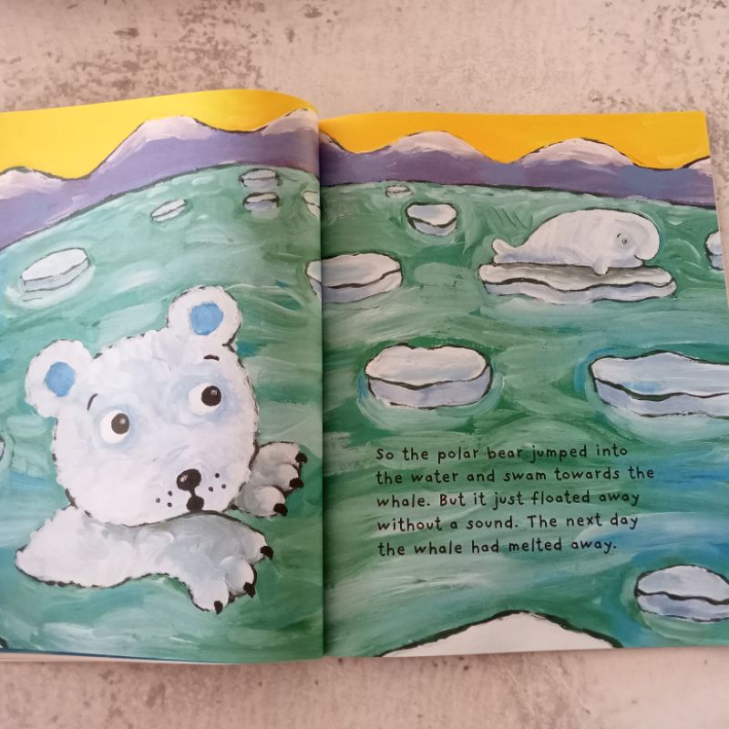 หนังสือปกอ่อน-the-polar-bear-and-the-snow-cloud-มือสอง