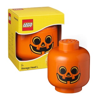 กล่องหัวเลโก้ กล่องใส่เลโก้ ของแท้ LEGO HEAD PUMPKIN size L (24x27ซม.)