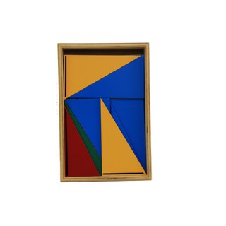 0328 ของเล่น,ของเล่นไม้, ของเล่นเสริมพัฒนาการ,กล่องสามเหลี่ยมสร้างสรรค์ กล่องที่ 1-5,สื่อการสอนปฐมวัย