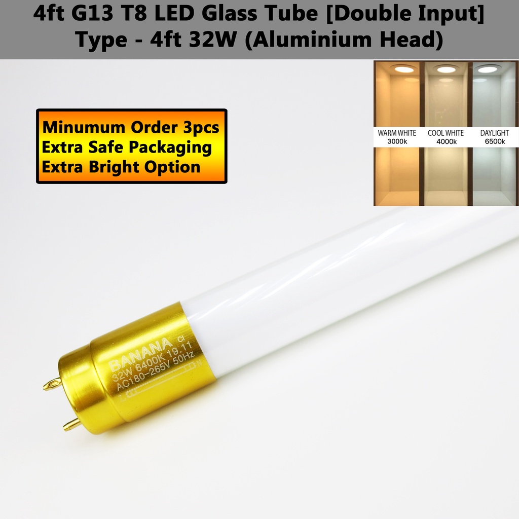 หลอดแก้ว-led-t8-3h-g13-2-ฟุต-4-ฟุต-10w-22w-30w