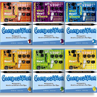 Targeting English Composition Primary 1-6  #Used by School$