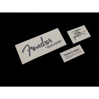 โลโก้หัวกีตาร์ Fender Telecaster Richie Kotzen Signature