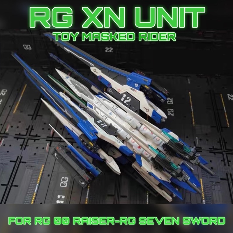 พาร์เสริม RG XN UNIT สำหรับ RG 1/144 OO RAISER GUNDAM/ส่วนเสริม GN ...