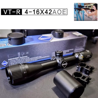 สินค้า ORIGINAL Discovery กล้องติดปืนยาว VT-R 4-16x42 AOE High Shock Proof Scope (สินค้าเกรดสูงAAA รับประกันคุณภาพค่ะ) กล้องปืน