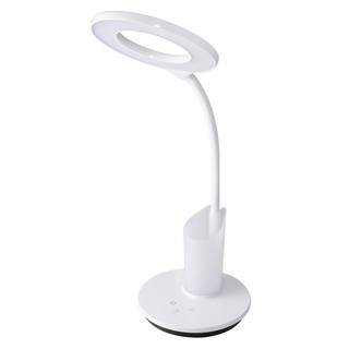 โคมไฟอ่านหนังสือ ไฟอ่านหนังสือ LED LA-R578-WH CARINI ABS MODERN ขาว โคมไฟ โคมไฟ หลอดไฟ DESK LAMP LED LA-R578-WH CARINI A
