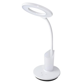 โคมไฟอ่านหนังสือ ไฟอ่านหนังสือ LED LA-R578-WH CARINI ABS MODERN ขาว โคมไฟ โคมไฟ หลอดไฟ DESK LAMP LED LA-R578-WH CARINI A