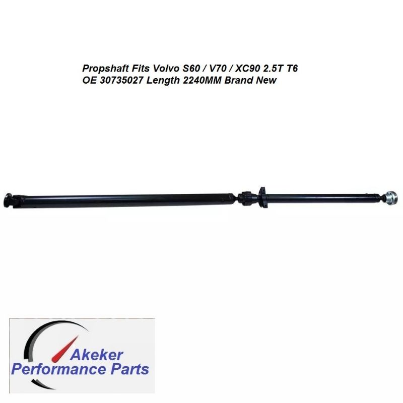 propeller-shaft-fits-volvo-s60-v70-xc90-2-5t-t6-oe-30735027-length-2240mm-brand-new-เพลากลาง