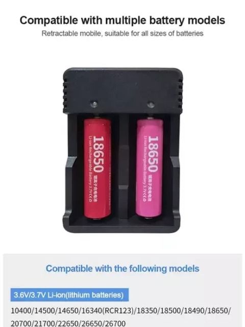 เครื่องชาร์จถ่าน-18650-3-7v-แบบ-usb-ชาร์จเร็ว