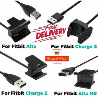 ภาพหน้าปกสินค้าสายชาร์จ USB charger Fitbit charge 2 / Alta / Inspire ที่เกี่ยวข้อง
