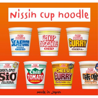 🫕พร้อมส่ง ‼️ Nissin Cup Noodle ราเมงถ้วยนิชชินที่วางขายในญี่ปุ่น Normal Size