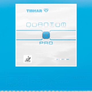 สินค้า ยางปิงปอง  Tibhar Quantum x pro สีฟ้า ฟองน้ำMax